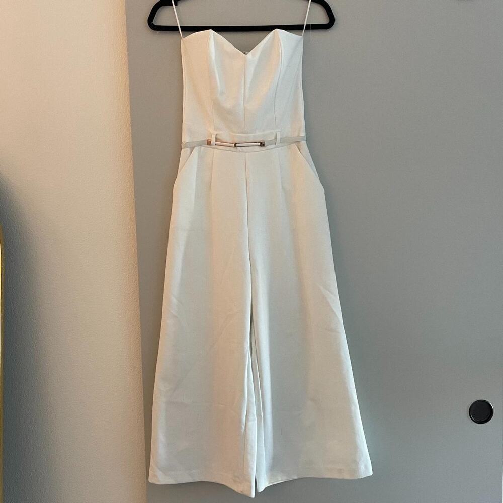 White Jumper with Flare Pants